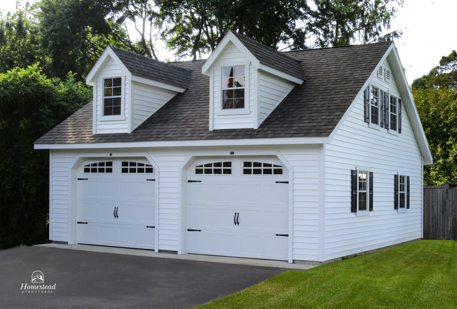 2 Car Garages | Homestead Structures